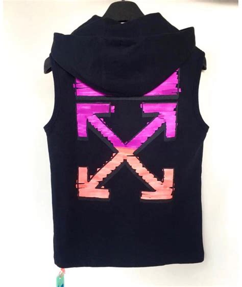 OFF-WHITE Черная хлопковая жилетка для мужчин – купить в интернет ...