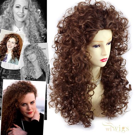 Wiwigs Amazing Sexy Wild Untamed Long Curly Wig Light Brown Ladies Wigs