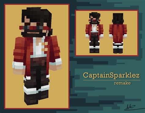 Captainsparklez Skin Download