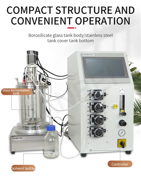 Microbiology Fermentation Benchtop Lab Scale Bioreactor Buy Lab Scale