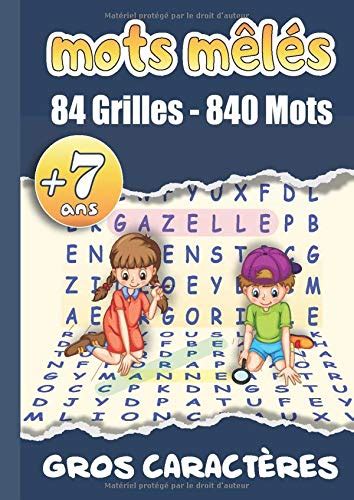 Buy Mots M L S Grilles Mots Enfants Ans Gros Caract Res