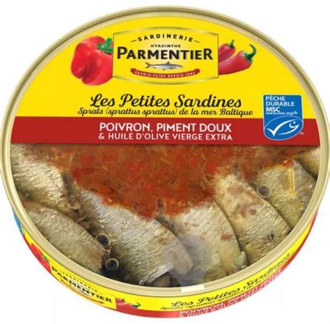 Petites Sardines Poivron Et Piment Parmentier Vente En Ligne