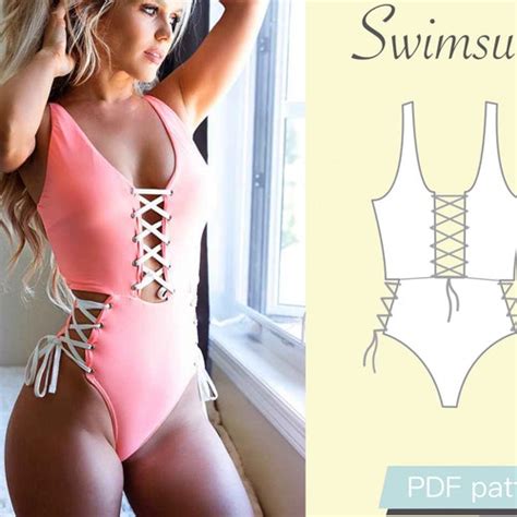 Reversible Bikini Bottoms Sewing Pattern Pdf Women S High Etsy