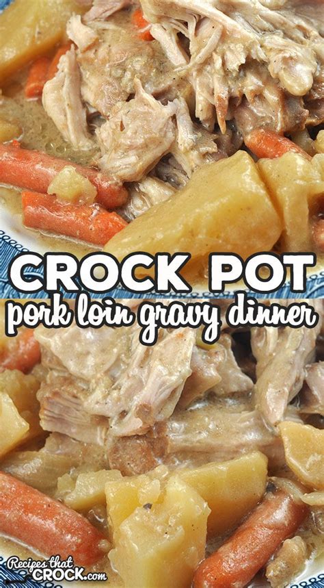 Crock Pot Pork Loin Roast And Potatoes Ranch Pork Loin Artofit