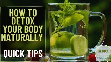 How To Detox Your Body Naturally Quick Tips 3 Youtube