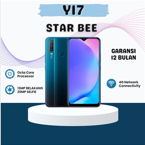 Jual VIVO Y17 RAM 8 256 GB FULLSET BERGARANSI TERMURAH Shopee Indonesia