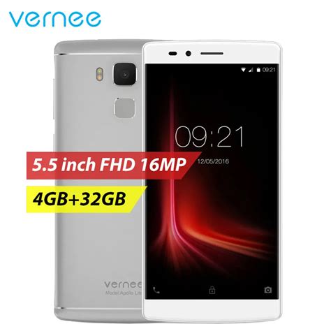 Vernee Apollo Lite 5 5inch 4GB RAM 32GB Cellphone MT6797 Deca Core