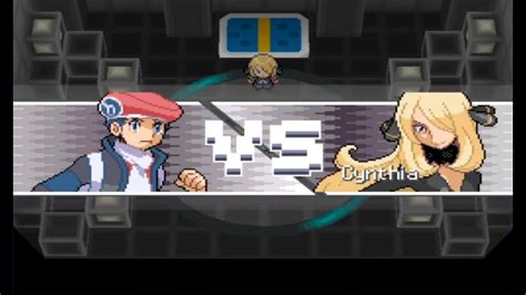 Champion Cynthia Final Battle Of The Run Pokemon Renegade Platinum