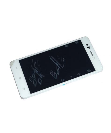 Pantalla Completa Con Marco Para Bq Aquaris M5 Blanca Original Nueva