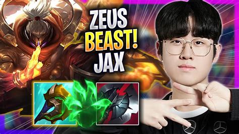 Zeus Is A Beast With Jax T Zeus Plays Jax Top Vs Malphite Season