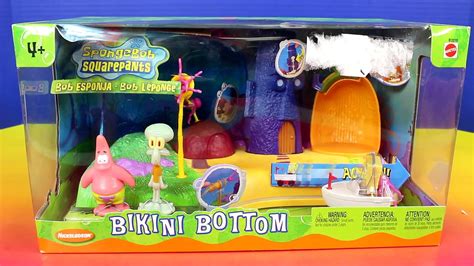 Spongebob Squarepants Bikini Bottom Playset British Bobs Toy Reviews