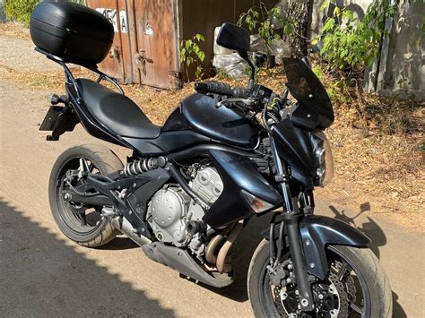 Купить б у Kawasaki ER n инжектор передач в Москве чёрный naked bike года на Авто ру ID