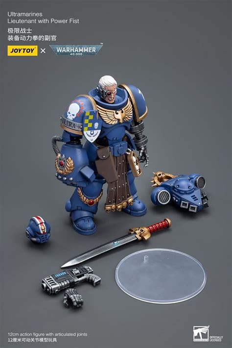 Joy Toy Cn Warhammer K Figurine Ultramarines Lieutenant Wit