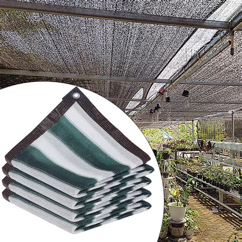 Koolsoo Shade Fabric Mesh Tarp With Grommets Greenhouse Shade Sail Easy