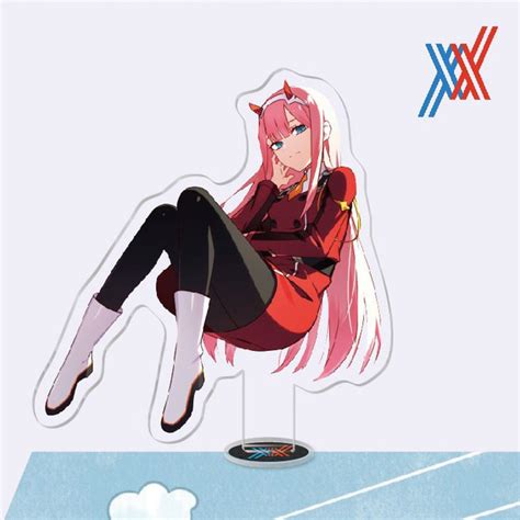 Акриловая Фигурка Аниме Светильник 02 Зеро Ту / Zero Two Darling in the ...