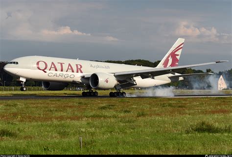 A7 BFF Qatar Airways Cargo Boeing 777 FDZ Photo By Niclas Karich ID