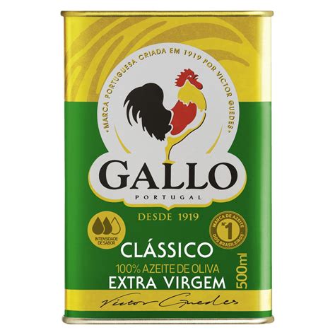 Azeite De Oliva Extra Virgem Portugu S Gallo Lata Ml Trimais