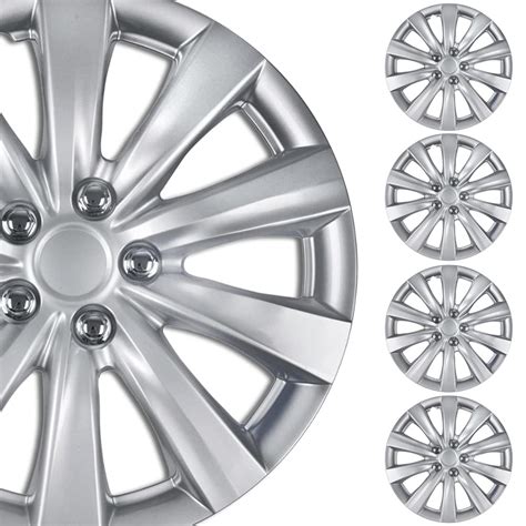 Buy BDK 4 Pack Premium 16 Wheel Rim Cover Hubcaps OEM Style For