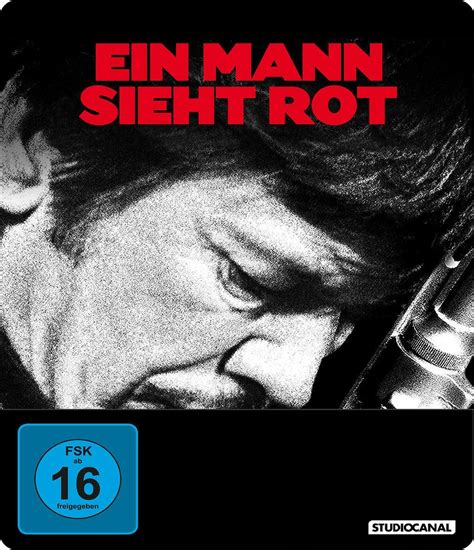 Ein Mann Sieht Rot Uncut Blu Ray Steelbook Amazonde Bronson