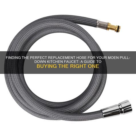 Finding The Perfect Replacement Hose For Your Moen Pull Down Kitchen