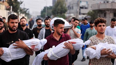 Le Bilan Salourdit 6546 Morts à Gaza Dont 2704 Enfants 24 Heures