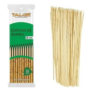 Espeto De Bambu Cm Churrasco Espetinho Palito Cm Shopee