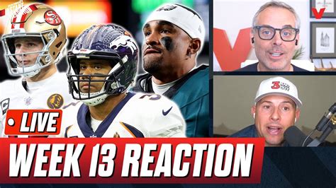 Reaction To 49ers Eagles Broncos Texans Browns Rams College Football Playoff Colin Cowherd