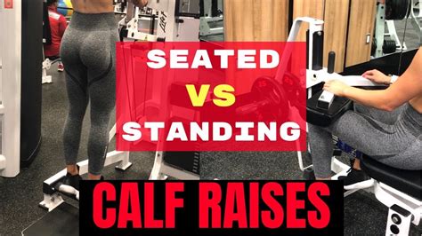 Seated Vs Standing⇢calf Raises Karen Oconnell Ko Fitness Youtube