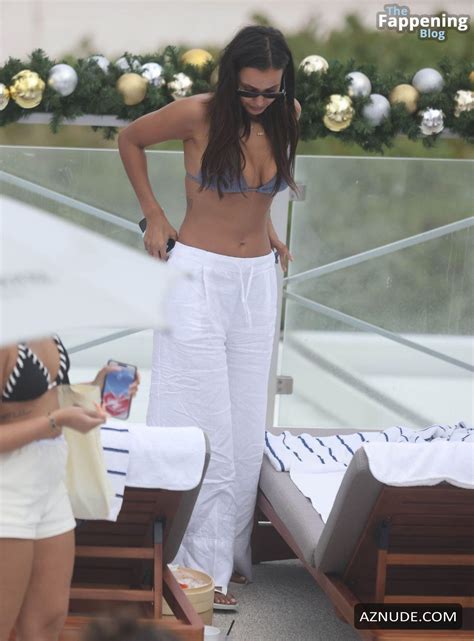 Maya Jama Sexy Spotted Showing Off Her Hot Bikini Body In Miami AZNude
