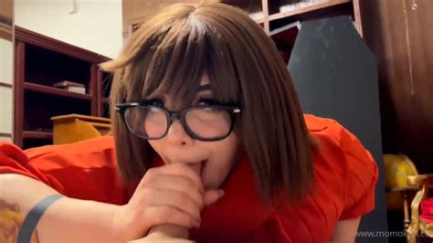 Momokun Velma Cosplay Blowjob Fuck Video Leaked Dirtyship