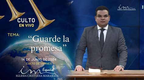 Culto De Viernes Icm Espa Ol Youtube