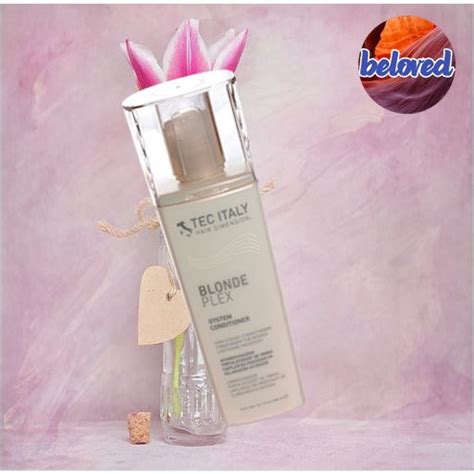 Tec Italy Blonde Plex System Shampoo Conditioner Treatment ml แชมพ ครมนวดผม ทรทเม
