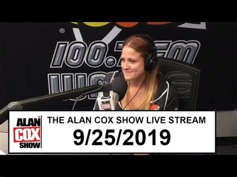 The Alan Cox Show Live Stream (9/25/2019) | 100.7 WMMS | The Alan Cox Show