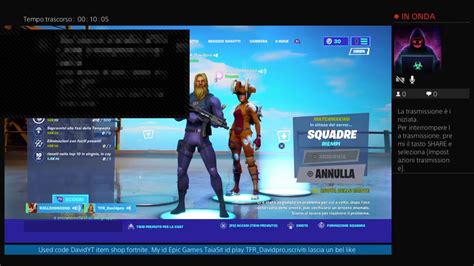 Live Fortnite Nuova Season Solo Squad Codice Creatore Davidyt Fortnite