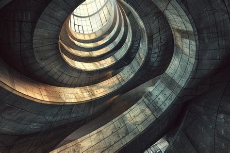 Premium Photo | Abstract architecture photography capturing the li