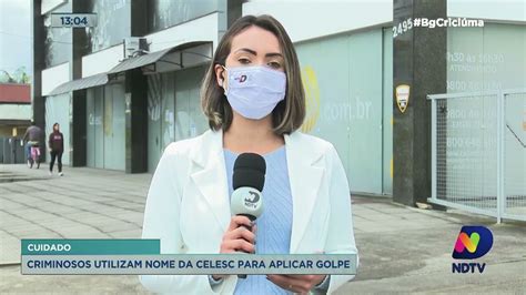 Criminosos utilizam nome da Celesc para aplicar golpes em Criciúma e região