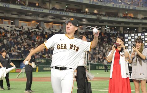 【巨人】井上温大「絶対に勝ってやるんだという気持ちでマウンドに上がりました」先発で5回3安打無失点 ライブドアニュース