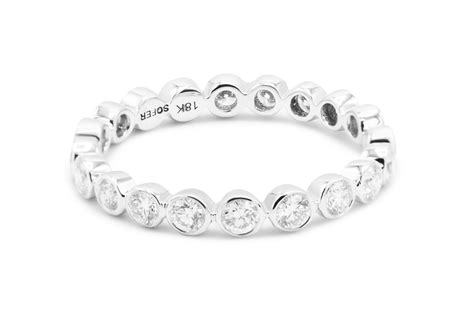 18K White Gold Diamond Eternity Band – Elleard Heffern Fine Jewelers