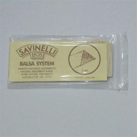 Jual Savinelli Balsa System Filters Mm Filter Pipa Cangklong Di