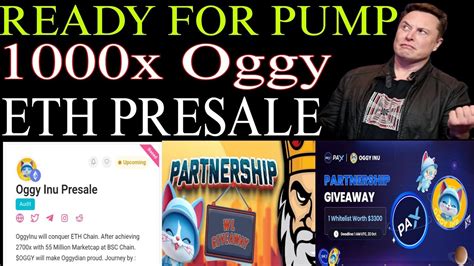 Oggy Inu ETH Presale 1000x Ready Oggy Inu Price Pridiction Oggy Inu