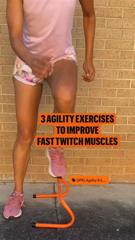 3 Easy Agility Exercises to Improve Fast Twitch Muscles | Interval training workouts, Lower body ...