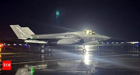 IAF confirms emergency landing of UK’s F-35B fighter at