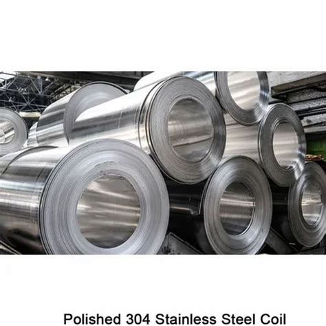 Jindal Polished 304 Stainless Steel Coil For Construction Thickness