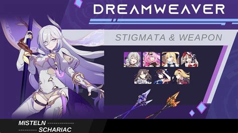 Dreamweaver Stigmata Weapon Comparison Youtube