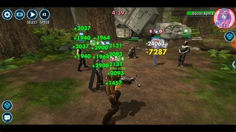 3v3 BAM Han Chewie 25 Cleanse Wookie Dmg Reduction Vs Aphra BT 1