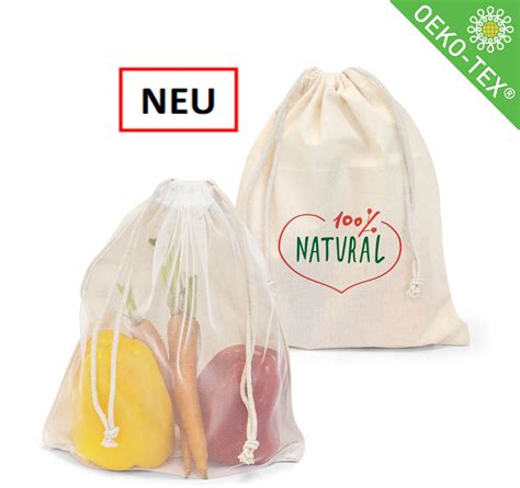 Veggie bags nachaltige Mehrweg Obstbeutel Gemüsebeutel Concept Werbung