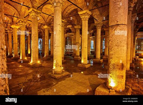 La Basilica Cisterna Serbatoio D Acqua Sotterraneo Costruire Dall