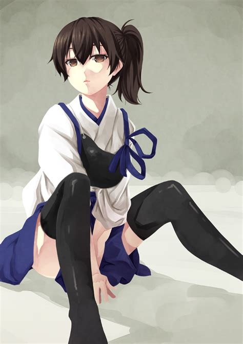 Kaga Kantai Collection Drawn By Koujicampuslife Danbooru