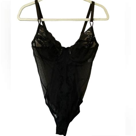 Vanity Fair Intimates Sleepwear Vanity Fair Vintage Sheer Lingerie Body Suit Poshmark
