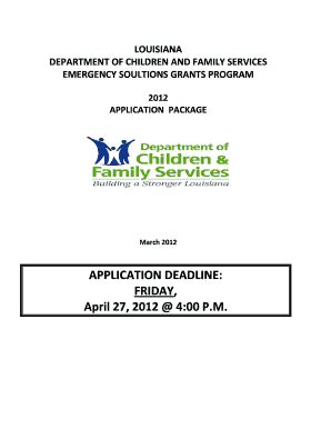 Fillable Online Dcfs Louisiana Dcfs Louisiana Homeless Shelter Form Fax